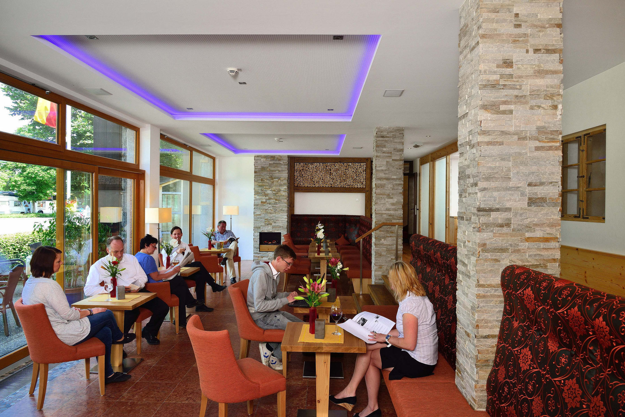 Hotel Böld Oberammergau Beltér fotó